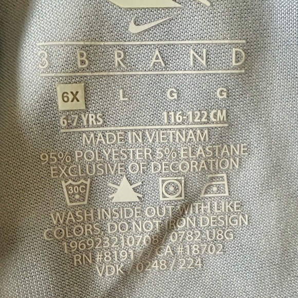 Nike White and Blue Kids Matching Set - Picture 3 of 3